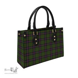 Scottish Cochrane Tartan Leather Bag for Women Scottish Plaid Tartan Plaid - ScotsTee - scotstee.com