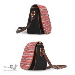 Scottish Drummond of Perth Dress Tartan Saddle Crossbody Bag Scottish Plaid Tartan Plaid - ScotsTee - scotstee.com