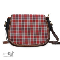 Scottish Drummond of Perth Dress Tartan Saddle Crossbody Bag Scottish Plaid Tartan Plaid - ScotsTee - scotstee.com