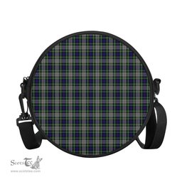 Scottish Davidson of Tulloch Dress Tartan Round Crossbody Bags - Round Purse Scottish Plaid Tartan Plaid - ScotsTee - scotstee.com