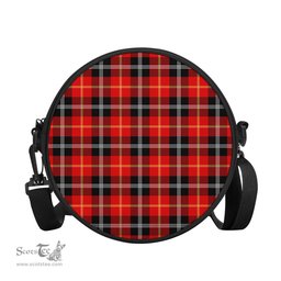 Scottish Majoribanks Tartan Round Crossbody Bags - Round Purse Scottish Plaid Tartan Plaid - ScotsTee - scotstee.com