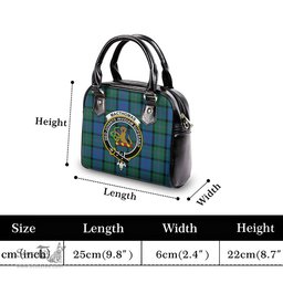 Scottish MacThomas Tartan Shoulder Handbags with Family Crest Scottish Plaid Tartan Plaid - ScotsTee - scotstee.com
