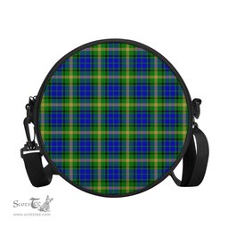 Scottish Maitland Tartan Round Crossbody Bags - Round Purse Scottish Plaid Tartan Plaid - ScotsTee - scotstee.com