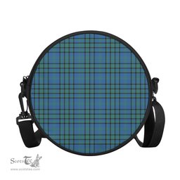 Scottish Matheson Hunting Ancient Tartan Round Crossbody Bags - Round Purse Scottish Plaid Tartan Plaid - ScotsTee - scotstee.com