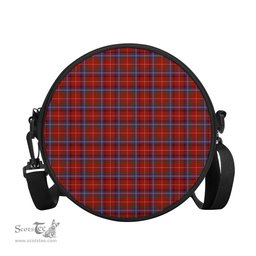 Scottish Maynard Tartan Round Crossbody Bags - Round Purse Scottish Plaid Tartan Plaid - ScotsTee - scotstee.com