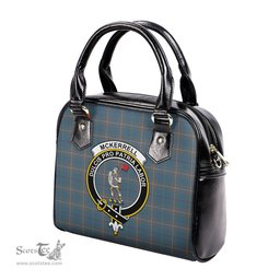 Scottish McKerrell of Hillhouse Dress Tartan Shoulder Handbags with Family Crest Scottish Plaid Tartan Plaid - ScotsTee - scotstee.com