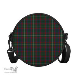 Scottish Mayo County Ireland Tartan Round Crossbody Bags - Round Purse Scottish Plaid Tartan Plaid - ScotsTee - scotstee.com