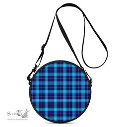 Scottish McKerrell Tartan Round Crossbody Bags - Round Purse Scottish Plaid Tartan Plaid - ScotsTee - scotstee.com