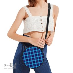Scottish McKerrell Tartan Round Crossbody Bags - Round Purse Scottish Plaid Tartan Plaid - ScotsTee - scotstee.com