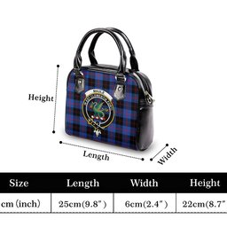 Scottish Maule Tartan Shoulder Handbags with Family Crest Scottish Plaid Tartan Plaid - ScotsTee - scotstee.com
