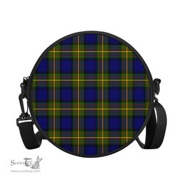 Scottish Muir Tartan Round Crossbody Bags - Round Purse Scottish Plaid Tartan Plaid - ScotsTee - scotstee.com