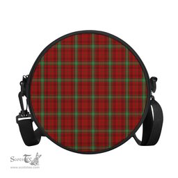 Scottish Morrison Tartan Round Crossbody Bags - Round Purse Scottish Plaid Tartan Plaid - ScotsTee - scotstee.com