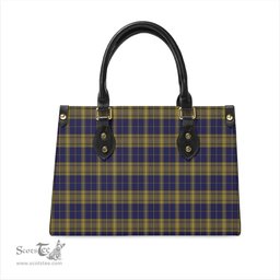 Scottish Morris of Wales Tartan Leather Bag for Women Scottish Plaid Tartan Plaid - ScotsTee - scotstee.com