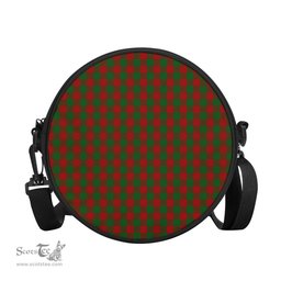 Scottish Moncrieff Tartan Round Crossbody Bags - Round Purse Scottish Plaid Tartan Plaid - ScotsTee - scotstee.com