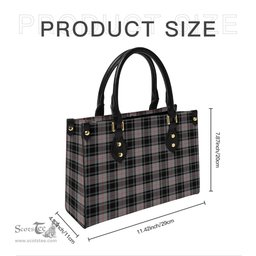 Scottish Moffat Modern Tartan Leather Bag for Women Scottish Plaid Tartan Plaid - ScotsTee - scotstee.com