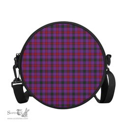 Scottish Montgomery Modern Tartan Round Crossbody Bags - Round Purse Scottish Plaid Tartan Plaid - ScotsTee - scotstee.com