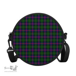 Scottish Morrison Modern Tartan Round Crossbody Bags - Round Purse Scottish Plaid Tartan Plaid - ScotsTee - scotstee.com
