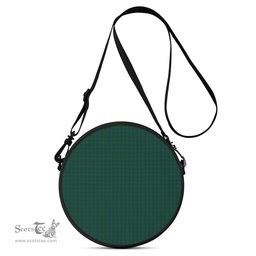 Scottish Montgomery Tartan Round Crossbody Bags - Round Purse Scottish Plaid Tartan Plaid - ScotsTee - scotstee.com