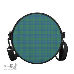 Scottish Montgomery Ancient Tartan Round Crossbody Bags - Round Purse Scottish Plaid Tartan Plaid - ScotsTee - scotstee.com