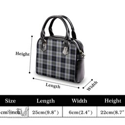 Scottish Menzies Black Dress Tartan Shoulder Handbags Scottish Plaid Tartan Plaid - ScotsTee - scotstee.com