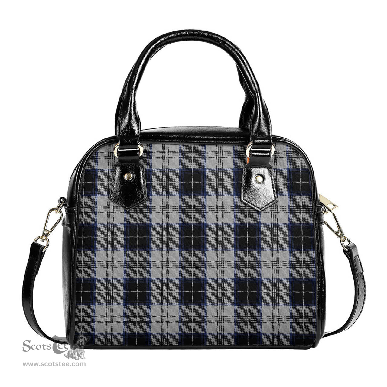 Scottish Menzies Black Dress Tartan Shoulder Handbags Scottish Plaid Tartan Plaid - ScotsTee - scotstee.com