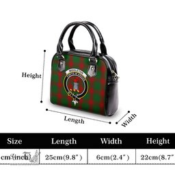 Scottish Middleton Tartan Shoulder Handbags with Family Crest Scottish Plaid Tartan Plaid - ScotsTee - scotstee.com