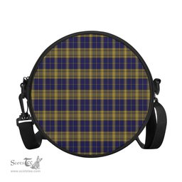 Scottish Morris of Wales Tartan Round Crossbody Bags - Round Purse Scottish Plaid Tartan Plaid - ScotsTee - scotstee.com