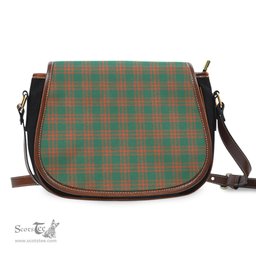Scottish Menzies Green Ancient Tartan Saddle Crossbody Bag Scottish Plaid Tartan Plaid - ScotsTee - scotstee.com