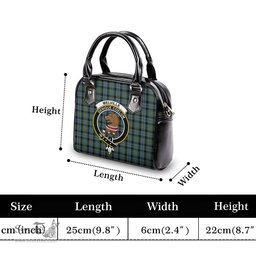 Scottish Melville Tartan Shoulder Handbags with Family Crest Scottish Plaid Tartan Plaid - ScotsTee - scotstee.com