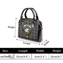 Scottish Norvel Tartan Shoulder Handbags with Family Crest Scottish Plaid Tartan Plaid - ScotsTee - scotstee.com