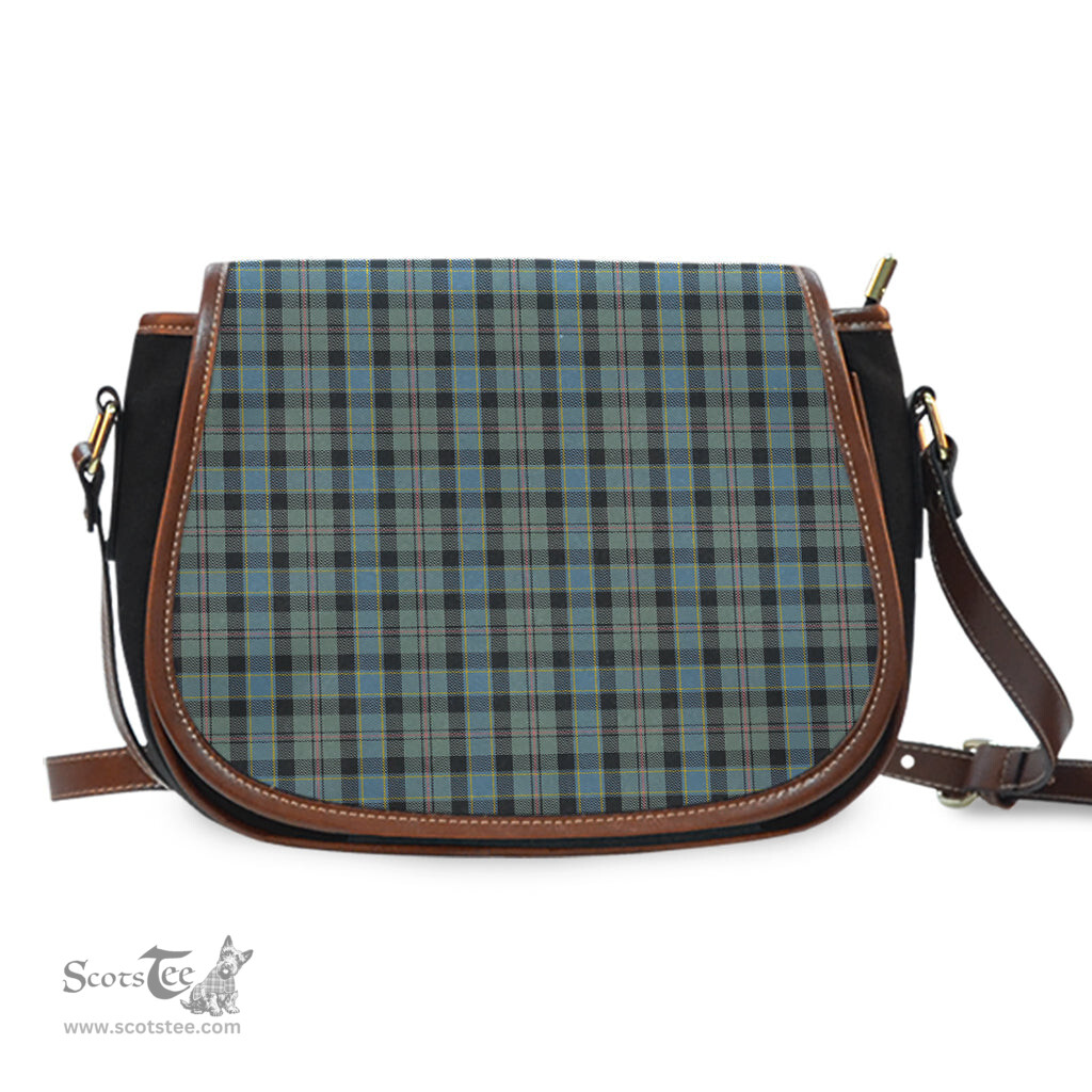 Scottish Ogilvie (Ogilvy) Hunting Tartan Saddle Crossbody Bag Scottish Plaid Tartan Plaid - ScotsTee - scotstee.com