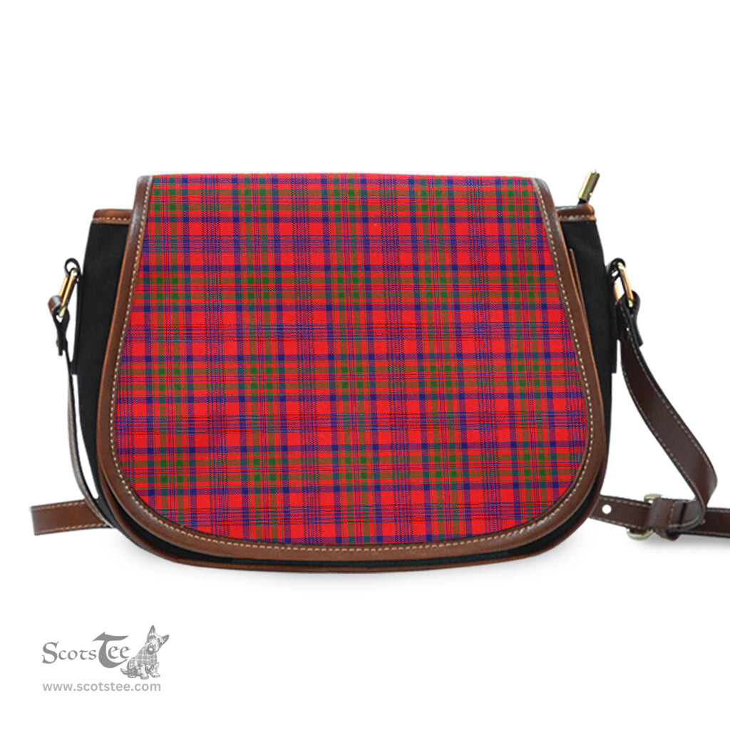 Scottish Murray of Tulloch Modern Tartan Saddle Crossbody Bag Scottish Plaid Tartan Plaid - ScotsTee - scotstee.com