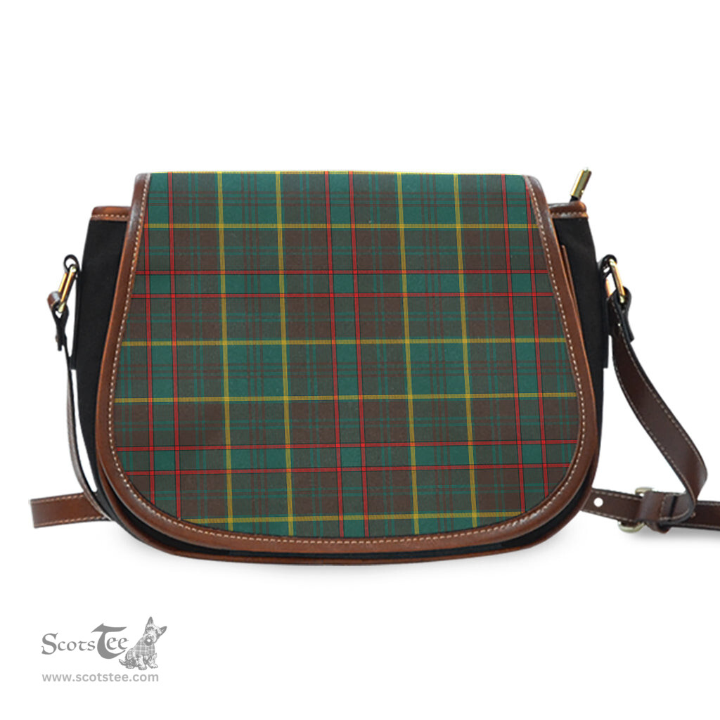 Scottish Ontario Province Canada Tartan Saddle Crossbody Bag Scottish Plaid Tartan Plaid - ScotsTee - scotstee.com