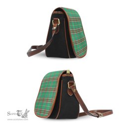 Scottish Newfoundland And Labrador Province Canada Tartan Saddle Crossbody Bag Scottish Plaid Tartan Plaid - ScotsTee - scotstee.com