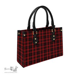 Scottish Murray of Ochtertyre Tartan Leather Bag for Women Scottish Plaid Tartan Plaid - ScotsTee - scotstee.com