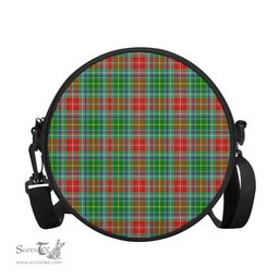 Scottish Muirhead Tartan Round Crossbody Bags - Round Purse Scottish Plaid Tartan Plaid - ScotsTee - scotstee.com