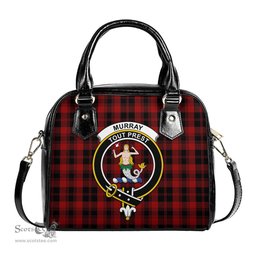 Scottish Murray of Ochtertyre Tartan Shoulder Handbags with Family Crest Scottish Plaid Tartan Plaid - ScotsTee - scotstee.com