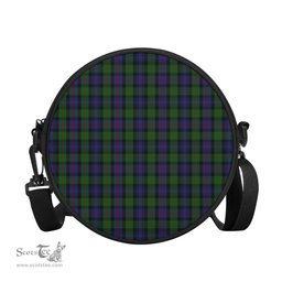 Scottish Murray of Atholl Tartan Round Crossbody Bags - Round Purse Scottish Plaid Tartan Plaid - ScotsTee - scotstee.com
