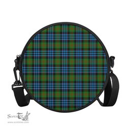 Scottish Newlands of Lauriston Tartan Round Crossbody Bags - Round Purse Scottish Plaid Tartan Plaid - ScotsTee - scotstee.com