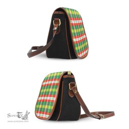 Scottish Northwest Territories Canada Tartan Saddle Crossbody Bag Scottish Plaid Tartan Plaid - ScotsTee - scotstee.com