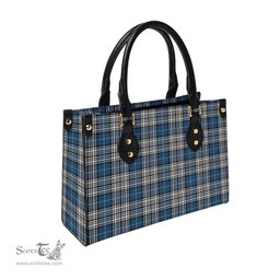 Scottish Napier Modern Tartan Leather Bag for Women Scottish Plaid Tartan Plaid - ScotsTee - scotstee.com