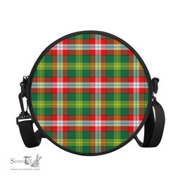 Scottish Northwest Territories Canada Tartan Round Crossbody Bags - Round Purse Scottish Plaid Tartan Plaid - ScotsTee - scotstee.com