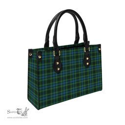 Scottish O'Donohue Tartan Leather Bag for Women Scottish Plaid Tartan Plaid - ScotsTee - scotstee.com