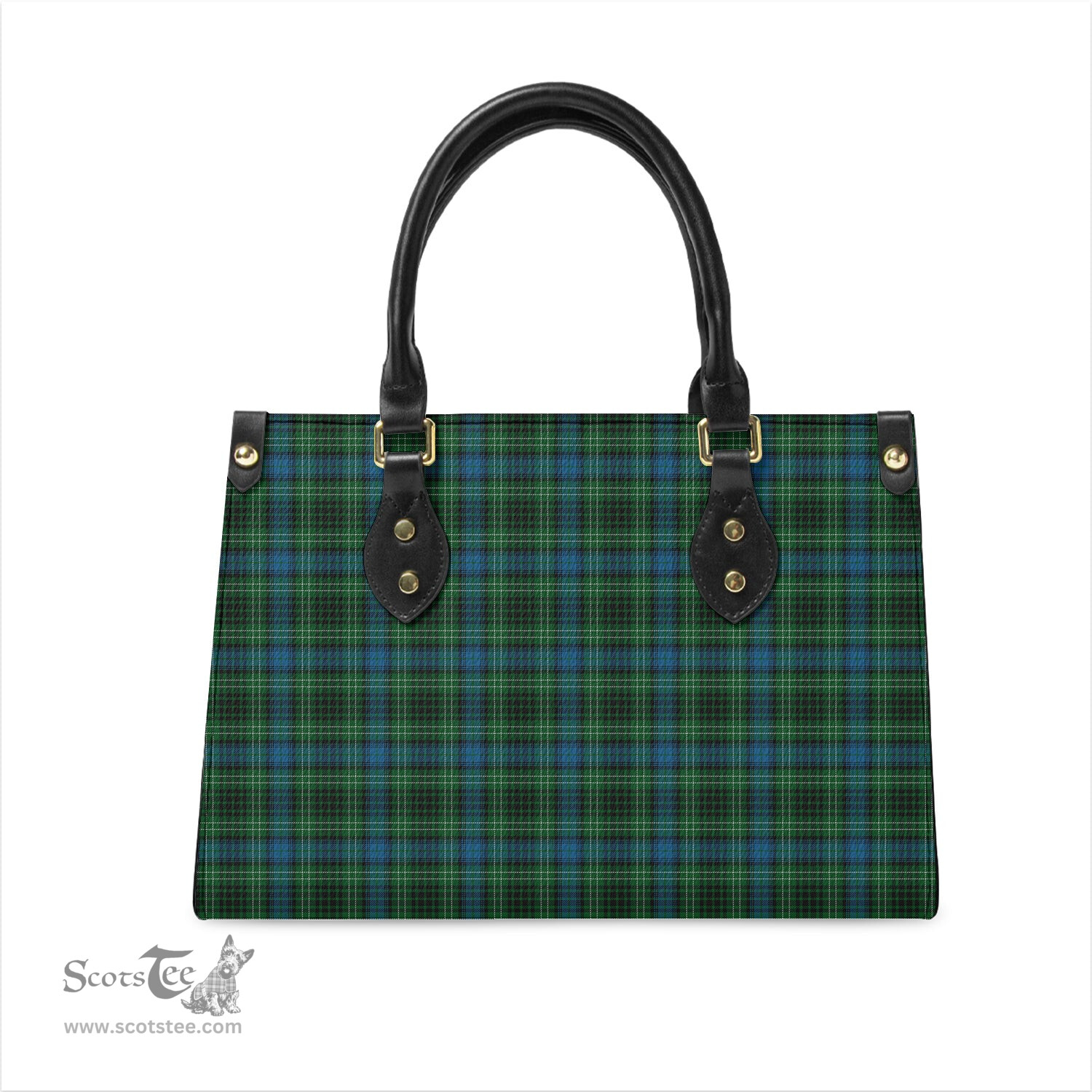 Scottish O'Donohue Tartan Leather Bag for Women Scottish Plaid Tartan Plaid - ScotsTee - scotstee.com