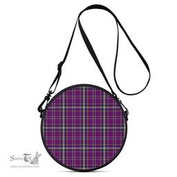 Scottish O'Riagain Tartan Round Crossbody Bags - Round Purse Scottish Plaid Tartan Plaid - ScotsTee - scotstee.com