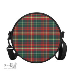 Scottish New Brunswick Province Canada Tartan Round Crossbody Bags - Round Purse Scottish Plaid Tartan Plaid - ScotsTee - scotstee.com