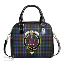 Scottish Ogilvie (Ogilvy) Hunting Modern Tartan Shoulder Handbags with Family Crest Scottish Plaid Tartan Plaid - ScotsTee - scotstee.com