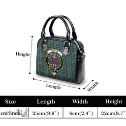 Scottish Ogilvie (Ogilvy) Hunting Ancient Tartan Shoulder Handbags with Family Crest Scottish Plaid Tartan Plaid - ScotsTee - scotstee.com