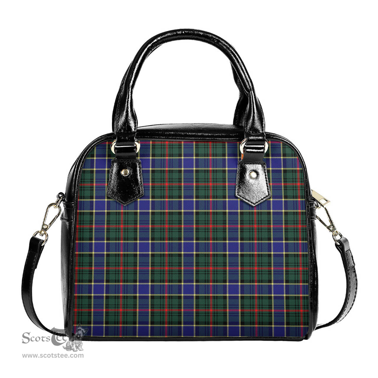 Scottish Ogilvie (Ogilvy) Hunting Modern Tartan Shoulder Handbags Scottish Plaid Tartan Plaid - ScotsTee - scotstee.com