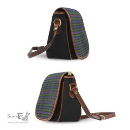 Scottish Murray of Atholl Modern Tartan Saddle Crossbody Bag Scottish Plaid Tartan Plaid - ScotsTee - scotstee.com
